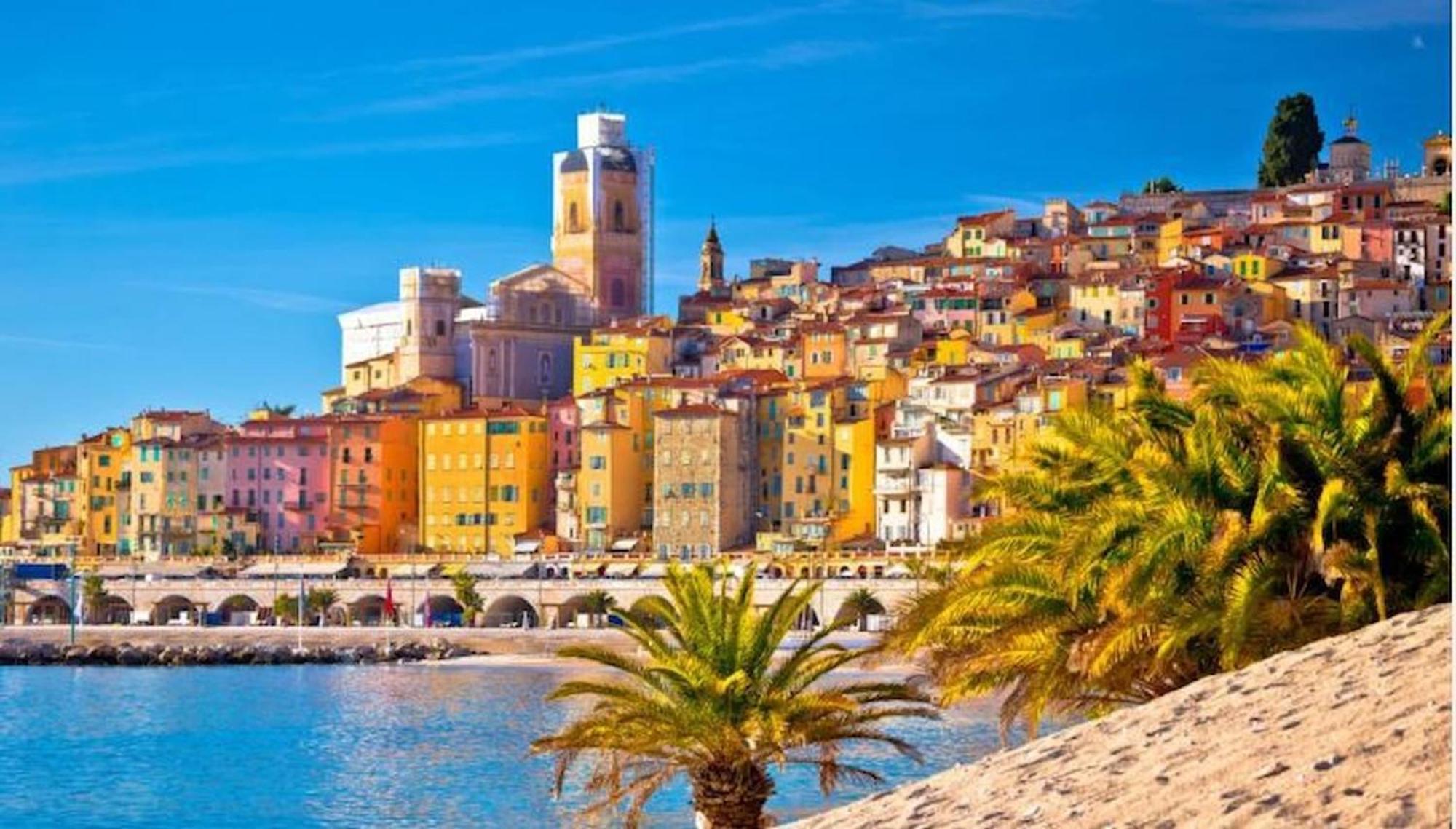 Le Mona Lisa, Vue Mer, Balcon Menton Exterior foto